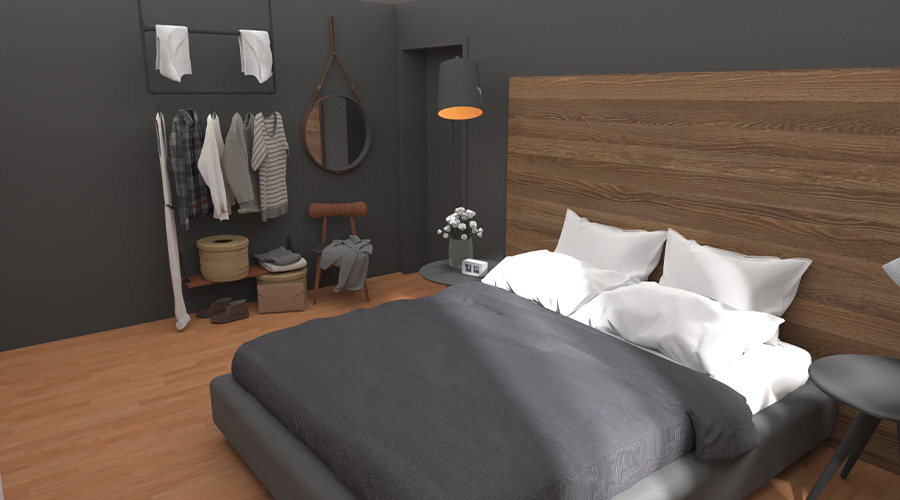 Chambre à coucher de Pierre