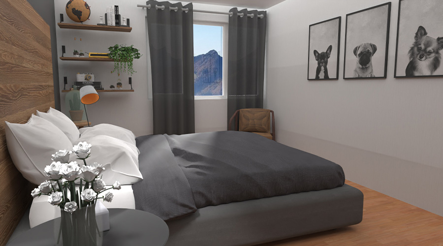 Chambre à coucher de Pierre