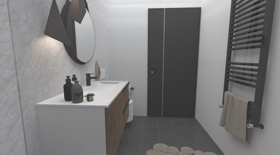 Salle de bain d'Olivier